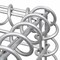 vidaXL Gabion Raised Bed Silver Galvanized Steel 78.7x68.1x15.7 in